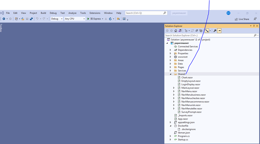 Creating various layouts for different razor pages in Blazor